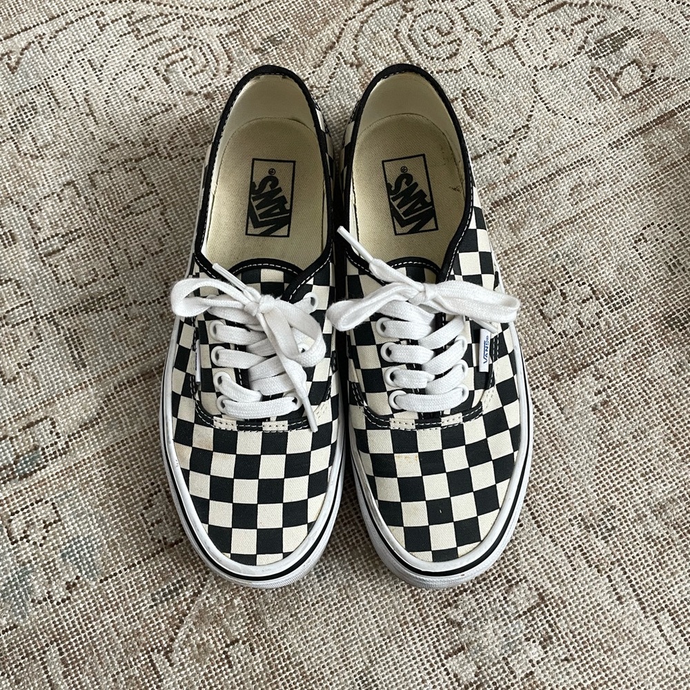 Vans classic checkerboard sneakers